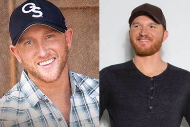 Pictured (L-R): Cole Swindell, Eric Paslay