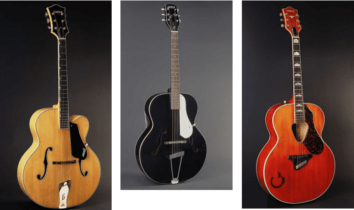 Guitars from the Bachman-Gretsch Collection. Photo: Country Music Hall of Fame and Museum.