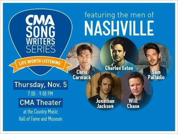 nashville cast CMA songwriters series