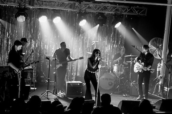 Aubrie Sellers and band. Photo: Kevin Grace