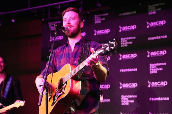 Charles Kelley performs at T​​he Sundance ASCAP Music Cafe. Photo: ASCAP's Erik Philbrook 