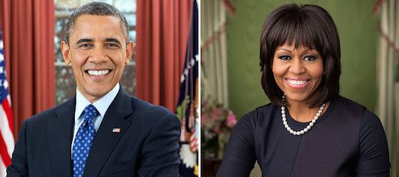 President Barack Obama, First Lady Michelle Obama