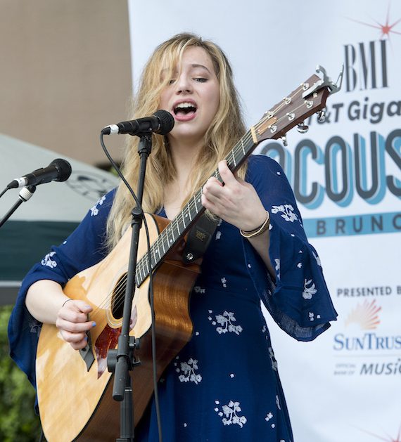 Hailey Knox performs at BMI's Acustic Brunch during SXSW on March 18, 2016, in Austin, TX. (Erika Goldring Photo)