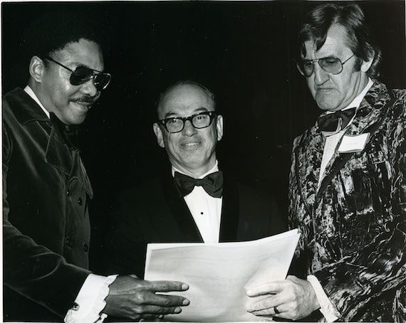 Pictured: Freddie North, Ed Cramer and Bob Tubert at the BMI Awards in 1972. Photo: BMI Archive