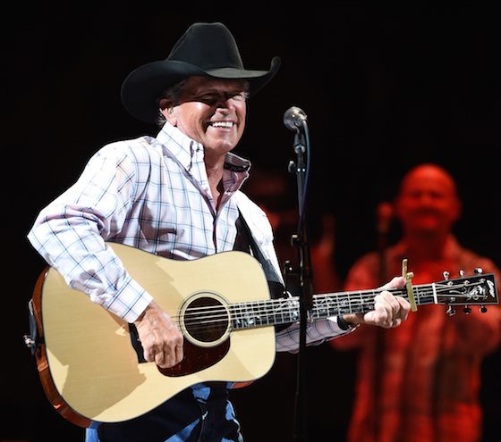 George Strait performs at T-Mobile Arena in Las Vegas. Photo: Ethan Miller/Getty Images for Essential Broadcast Media