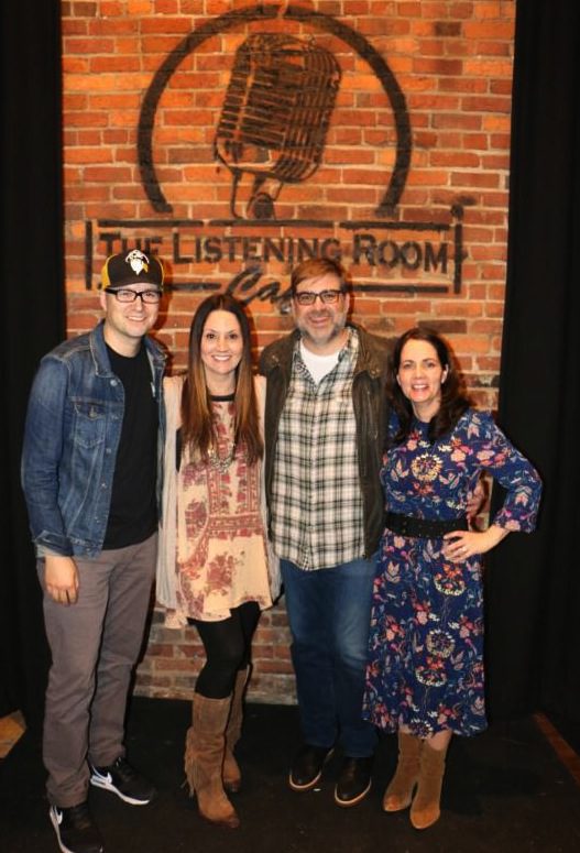 Pictured (L-R): Luke Laird, Natalie Hemby, Barry Dean and Lori McKenna. Photo credit: Creative Nation