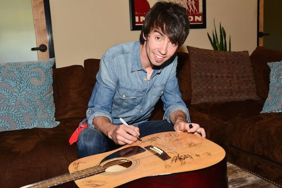 Mo Pitney visits the Academy of Country Music. Photo: Photo Credit: Michel Bourquard/Courtesy of the Academy of Country Music 