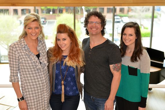Pictured (L-R): SESAC’s Shannan Hatch, Levin, Parallel’s Tim Hunze and Hannah Showmaker. Photo: Peyton Hoge