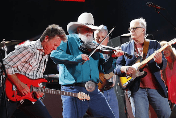 The Charlie Daniels Band performs at CMA Music Festival 2016. Photo: CMA/Instagram