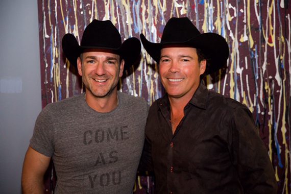 Pictured (L-R): Craig Campbell and Clay Walker.