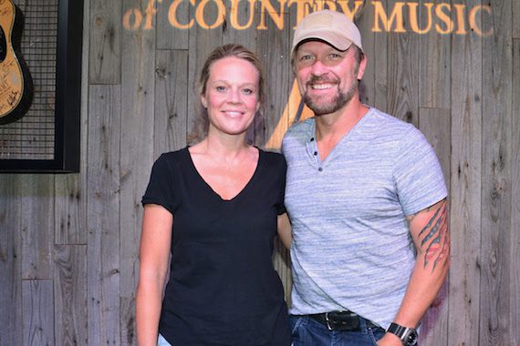 Pictured (L-R): Tiffany Moon, ACM and Craig Morgan. Photo: Michel Bourquard/Courtesy of the Academy of Country Music