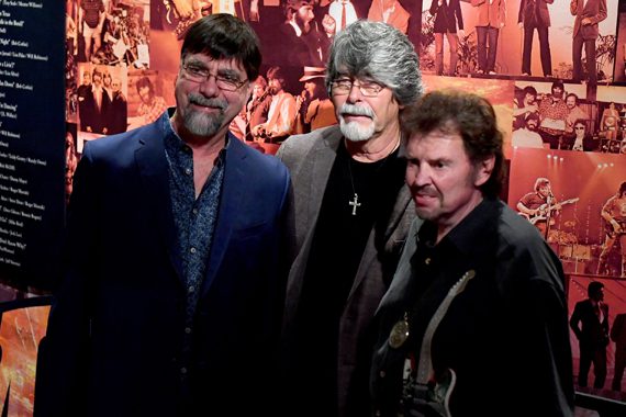Pictured (L-R): Teddy Gentry, Randy Owen, and Jeff Cook of Alabama. Photo: Jason Davis/Getty Images for Country Music Hall of Fame & Museum