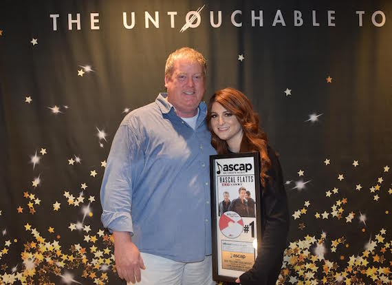 Pictured (L-R): ASCAP Senior Creative Director Mike Sistad and Epic Records recording artist/Big Yellow Dog songwriter Meghan Trainor 