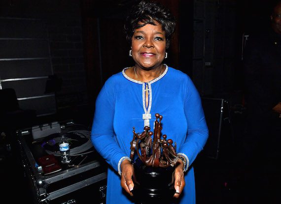 Pastor Shirley Caesar is honored during the NMAAM 2016 Black Music Honors. Photo: Jason Davis/Getty Images for National Museum of African American Music