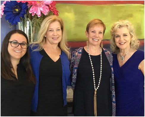 Pictured (L-R): Dawn Delvo, Black River Entertainment; Edie Emery; Pat Shea, President & CEO, YWCA Nashville; Lisa Harless, Regions Bank. Photo: Lyndie Wenner/SOURCE. 