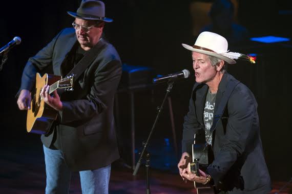 Pictured (L-R): Vince Gill, Rodney Crowell. Photos: Steve Lowry/Ryman Archives