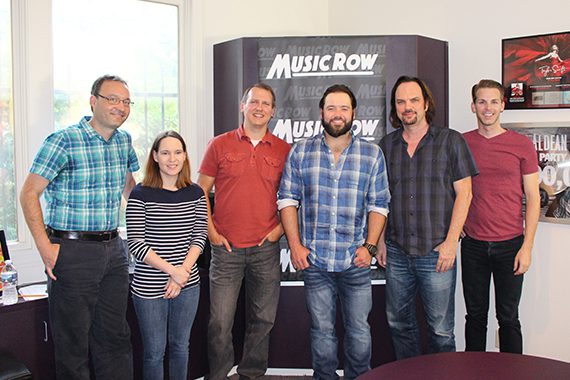 Mike Ryan with MusicRow staff. Photo: Molly Hannula