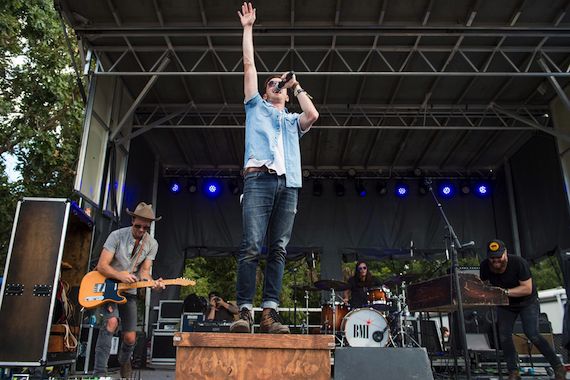 BMI songwriters LANco get the audience moving with their high-energy country songs. The band released an EP in April and has been touring extensively since. 