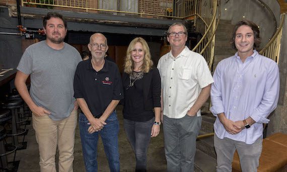 Pictured (L-R): Todd Hungerford (Archival Engineer), John Spencer (CEO and President), Deborah DeLoach (Vice President), John Sarappo (Director of Engineering) and Stanley Weiner (Client Relations). Photo by Ed Rode Photography. © 2016. 