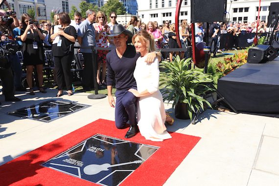 Tim McGraw & Faith Hill Music City Walk of Fame Induction 10.5.16 © Moments By Moser Photography