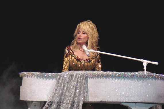 Dolly Parton performs at the Von Braun Center Arena in Huntsville, Alabama, November 16, 2016. Photo: Moments By Moser Photography