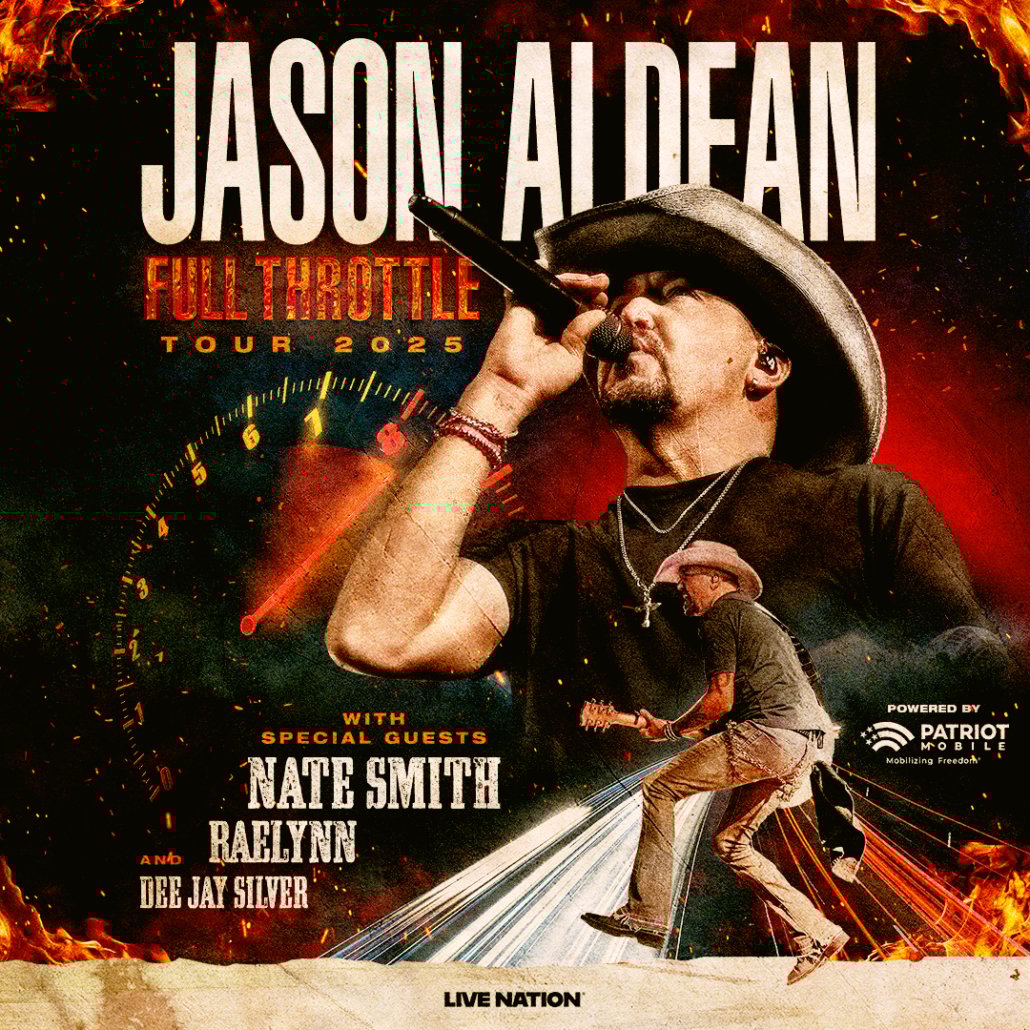 Jason Aldean's 'Full Throttle Tour 2025' Kicks Into Gear In May