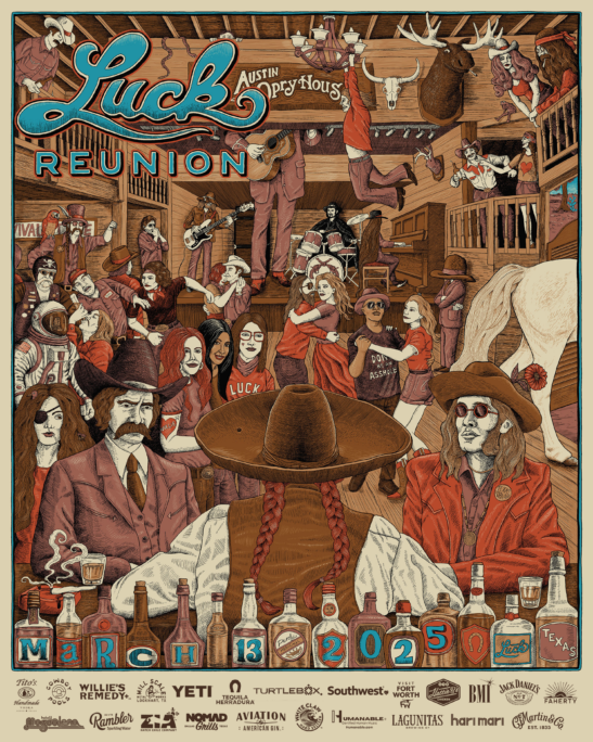 Willie Nelson's Luck Reunion 2025 Lineup Revealed - MusicRow.com