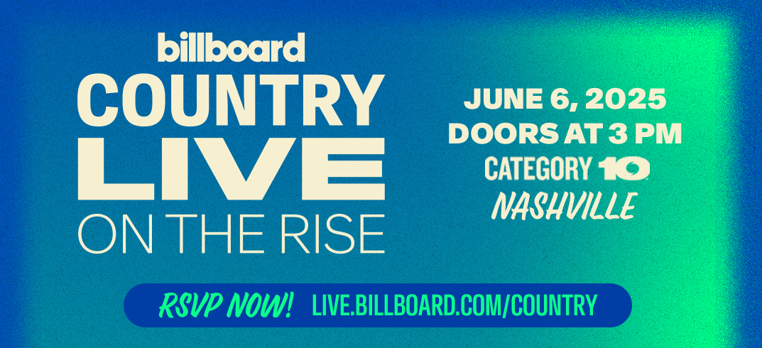 Billboard Expands ‘Country Live At Category 10’ Lineup With Second ...