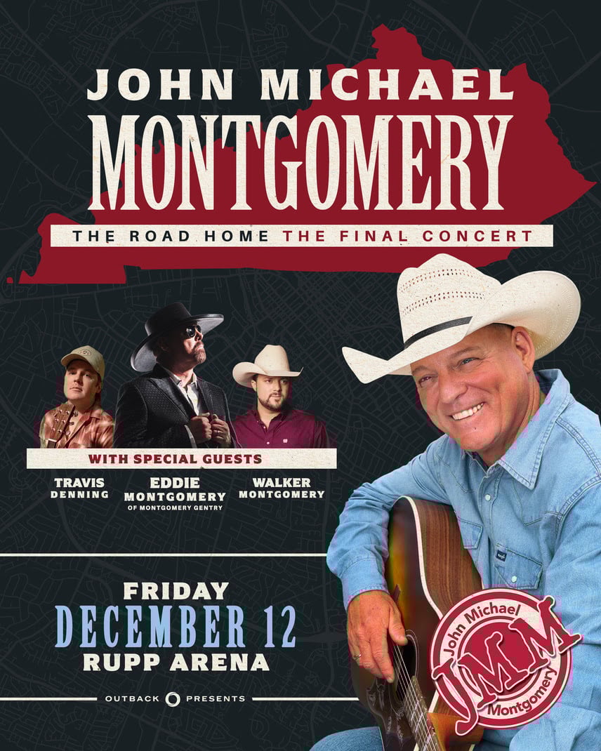 Johnny & Associates  Man LIVE TOUR … John Michael Montgomery To Cap Decades-Long Career With Rupp