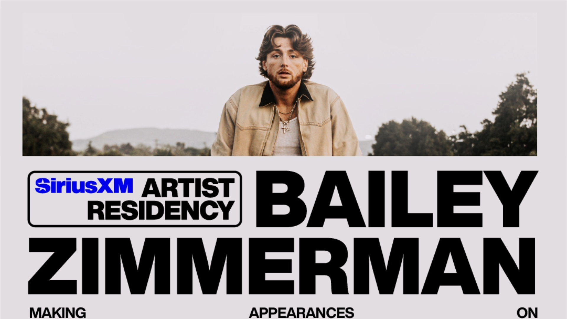 Bailey The Rapper Bailey Zimmerman Kicks Off SiriusXM's New Artist Residency Initiative ...