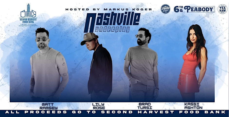 Nashville Underplay To Host Charity Concert For Second Harvest