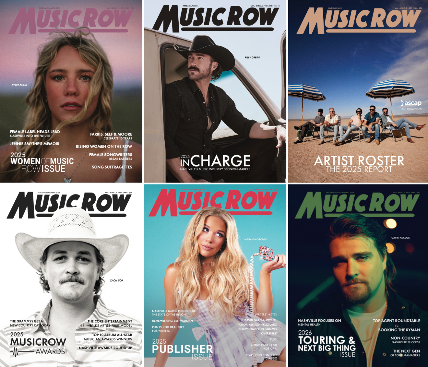 MusicRow Elevates Industry Voices Across Print Issues - MusicRow.com