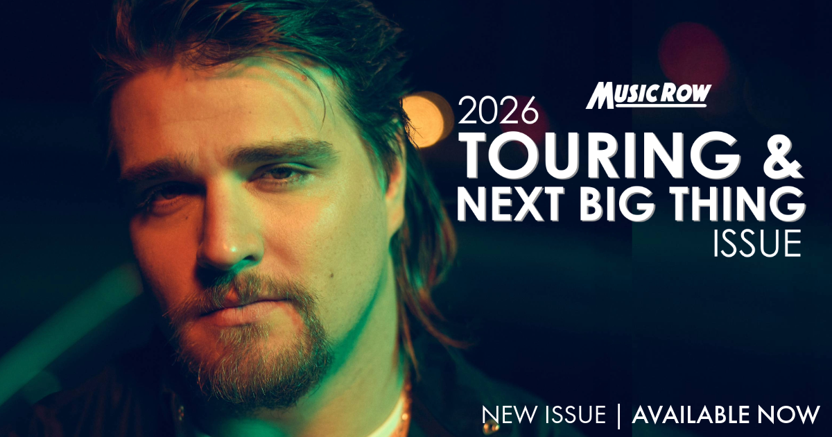 MusicRow S 2026 Touring Next Big Thing Issue Features Gavin Adcock On 2026 Touringnbt Issue Fb 
