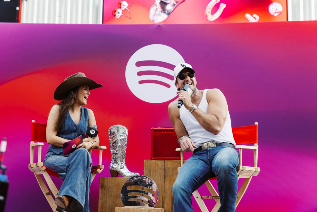 Spotify Hosts Exclusive Meet & Greet With Russell Dickerson During Houston Rodeo