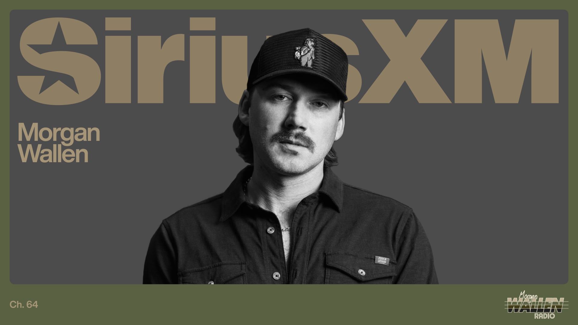 Morgan Wallen Partners With SiriusXM To Launch New 24 7 Channel Morgan Wallen Radio ChArt Static 16x9 