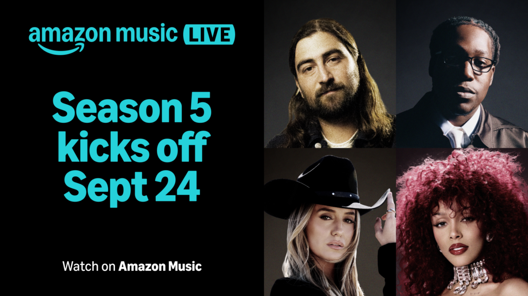 Lainey Wilson, Noah Kahan, More Set To Appear On ‘Amazon Music Live' Season Five