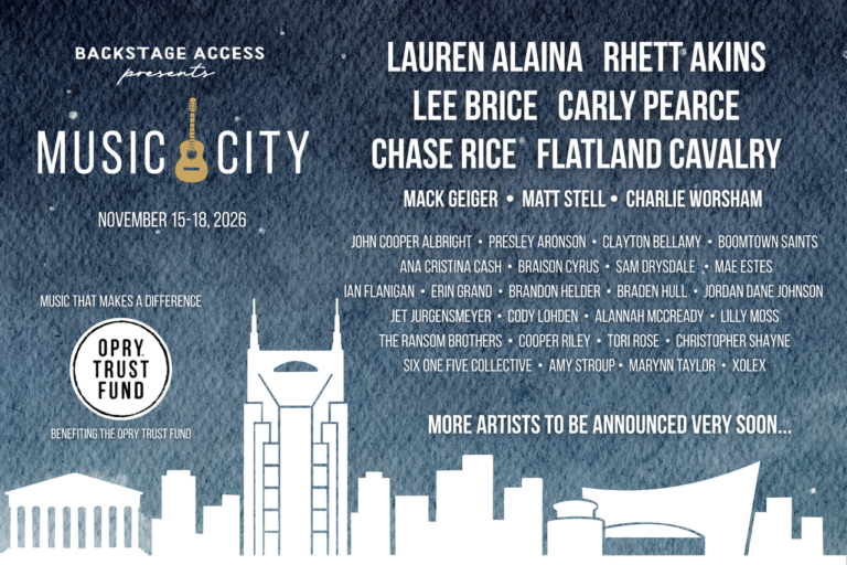 Backstage Access Presents: Music City Expands Lineup For November Event ...